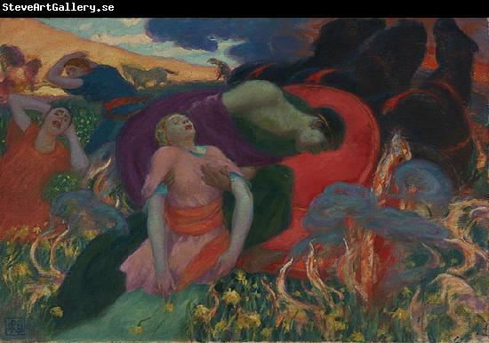 Rupert Bunny Rape of Persephone